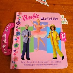 Barbie Book what shall i be? Vtg Wonderful Condition Super Cute 😍